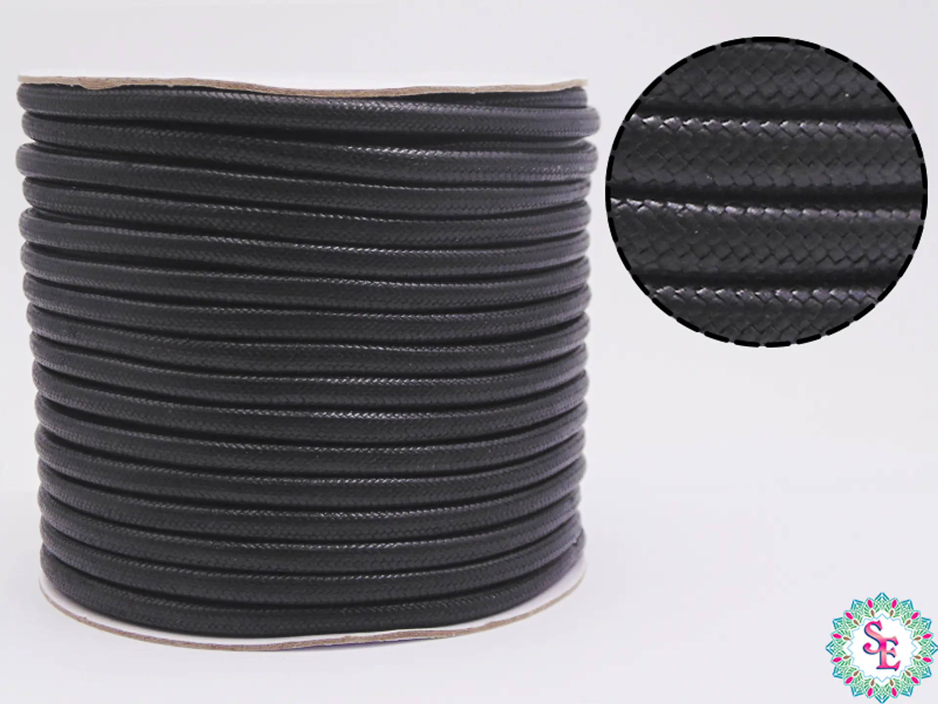 VIVORA CORD 5MM BLACK ROLL*30M 1