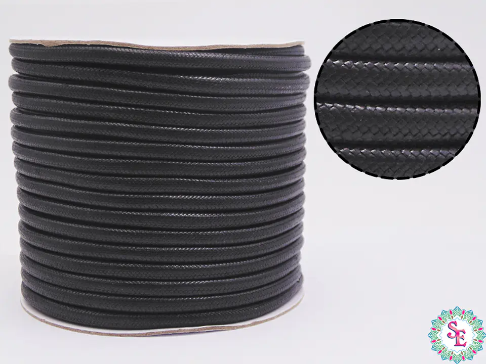 VIVORA CORD 5MM BLACK ROLL*30M 1