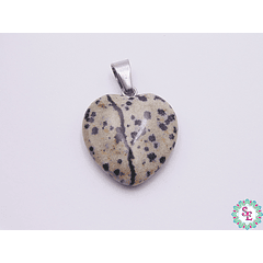 PIEDRA NATURAL CORAZON DIJE 20M DALMATA