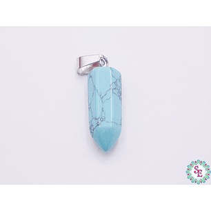 PIEDRA NATURAL PENDULO PQ 9*22M TURQUEZA