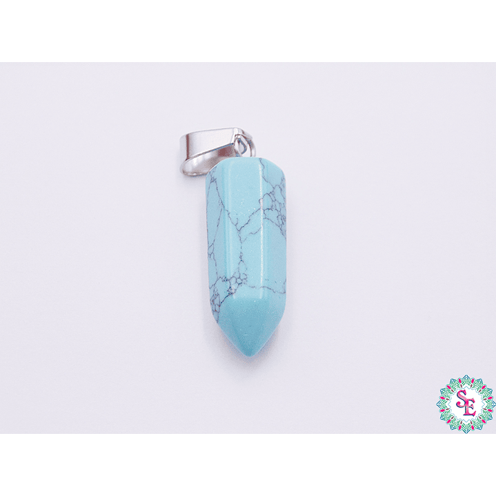 PIEDRA NATURAL PENDULO PQ 9*22M TURQUEZA 1