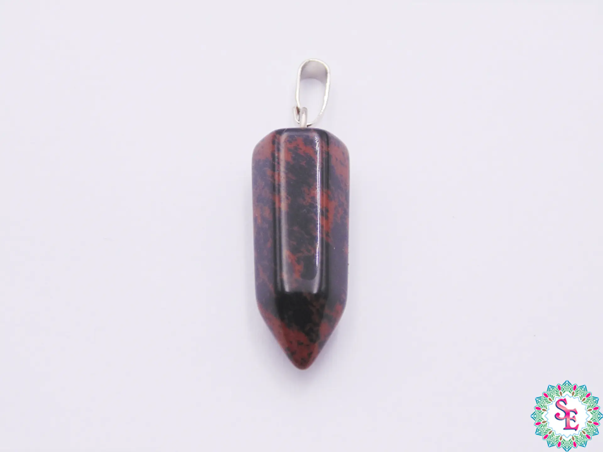 PIEDRA NATURAL PENDULO 9*22M OBSIDIANA CAOBA 1