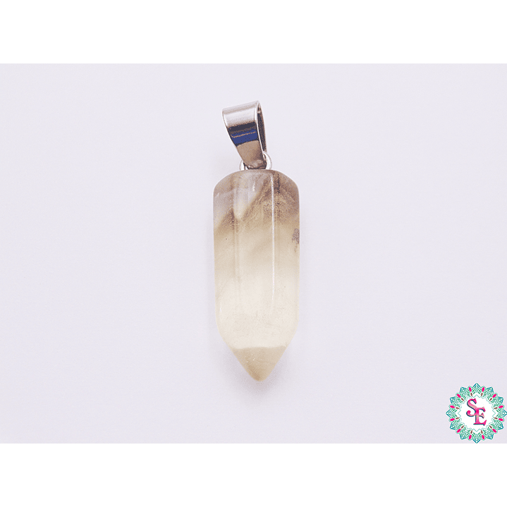 PIEDRA NATURAL PENDULO 9*22M CITRINO 1