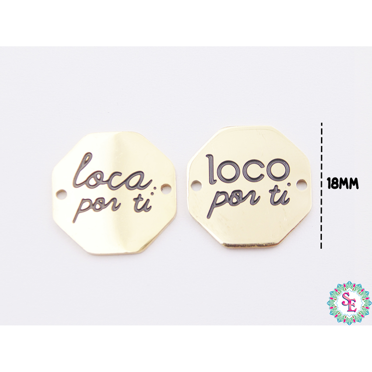 GOLDEN STEEL TERMINAL 18M LOCO(A) BY YOU X PAIR 1