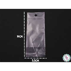 ADHESIVE BAG PROPYLENE 5.5*14CM PQ