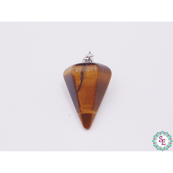 PIEDRA NATURAL PENDULO DIJE 16*24M OJO DE TIGRE 1