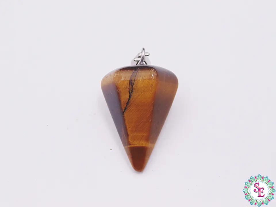 PIEDRA NATURAL PENDULO DIJE 16*24M OJO DE TIGRE 1