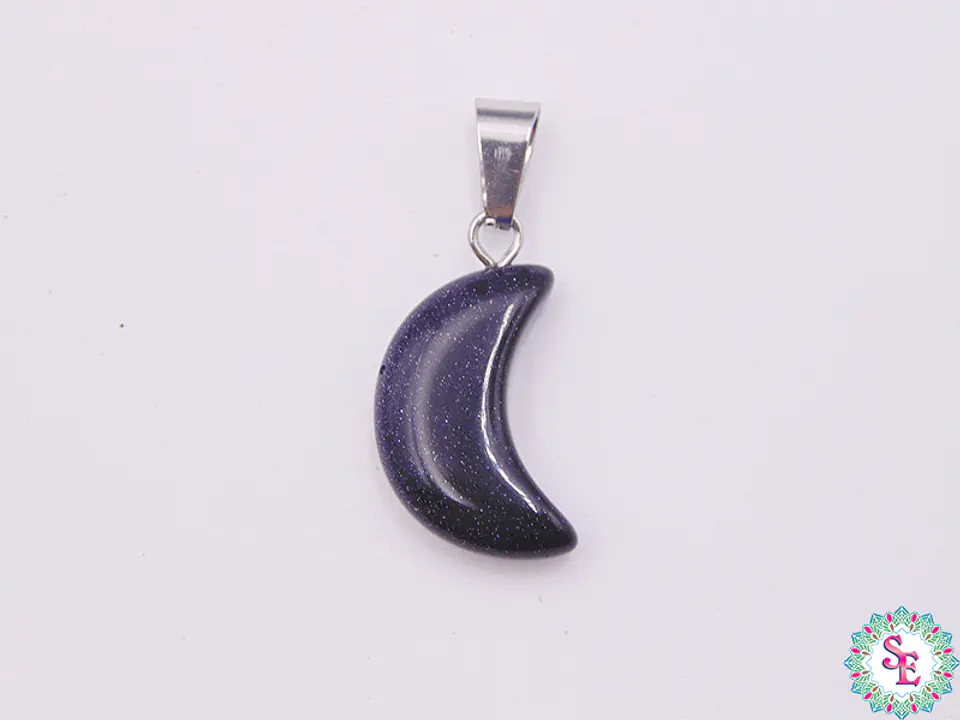 PIEDRA NATURAL LUNA DIJE 13*18M LLUVIA PLATA 1