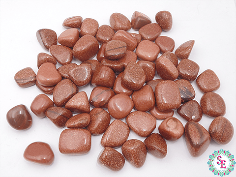 PIEDRA NATURAL MEDIANA TAMBOREADA LLUVIA ORO 20-30MM