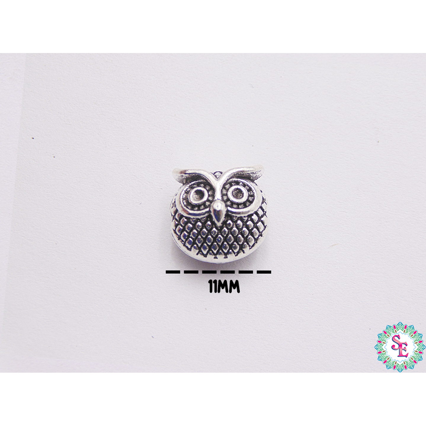 SAMAK PLATEADA CENTRO BUHO 172 GLOBO 11MM  1
