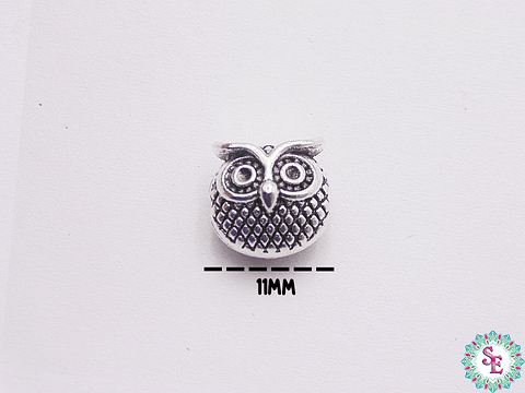 SAMAK PLATEADA CENTRO BUHO 172 GLOBO 11MM 