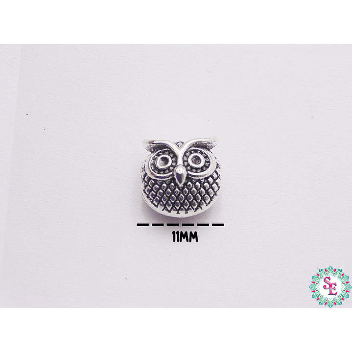 SAMAK PLATEADA CENTRO BUHO 172 GLOBO 11MM  1