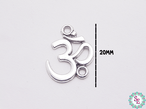SAMAK PLATEADA CENTRO 164 SIMBOLO OM 20MM 