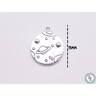 SAMAK PLATEADA DIJE 116 JUPITER 15MM