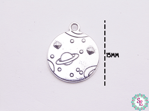 SAMAK PLATEADA DIJE 116 JUPITER 15MM