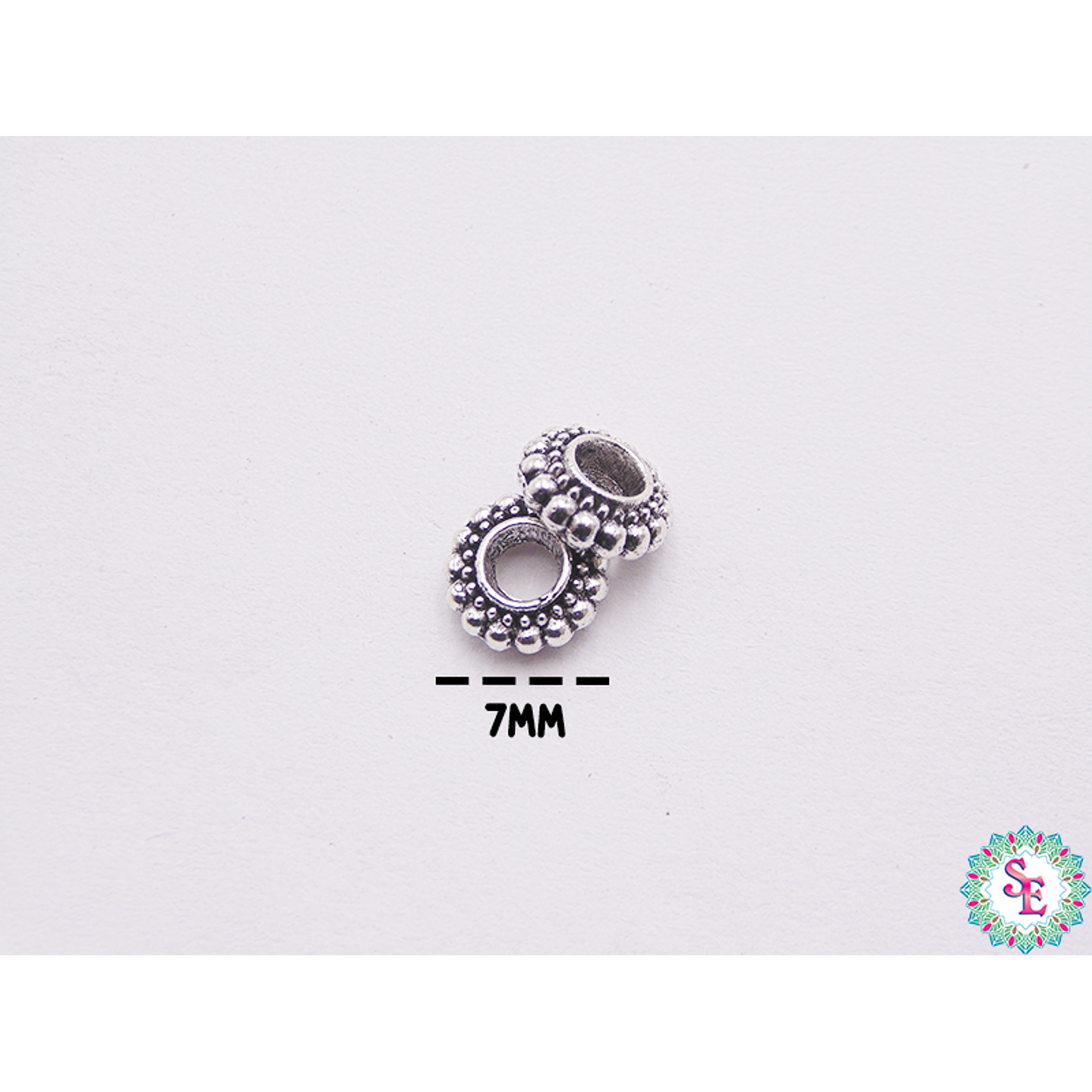 SAMAK PLATEADA CENTRO 151 SEPARADOR 7*3MM 1