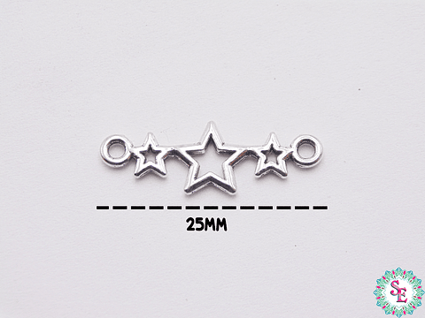 SAMAK PLATEADA CENTRO 140 TRES ESTRELLAS  25MM