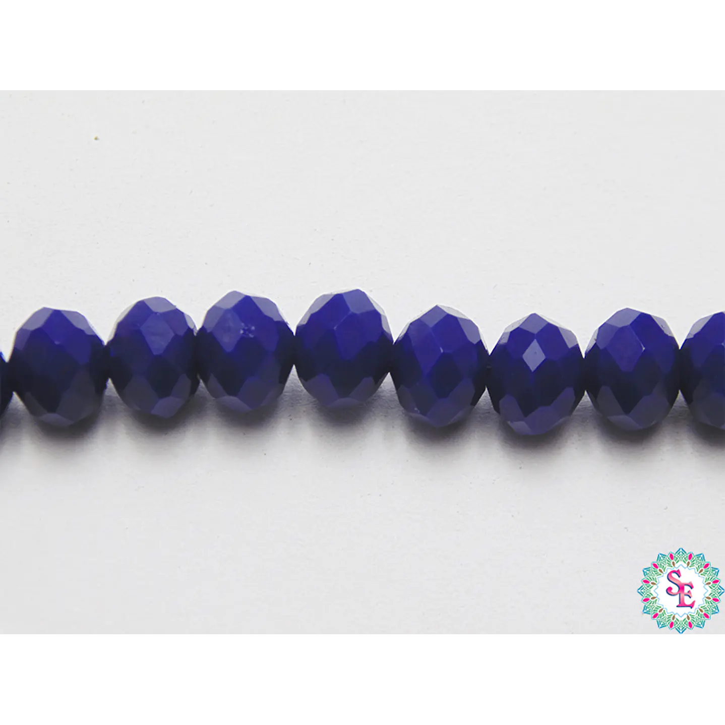 CRISTAL MURANO # 8MM AZUL REY MATE 1