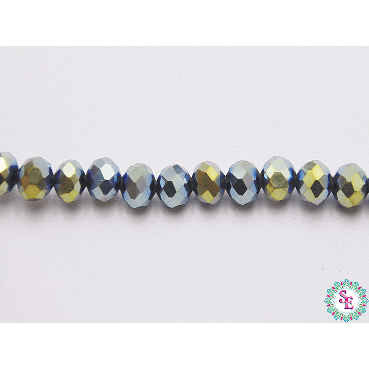 CRISTAL MURANO # 6MM VERDE ELECTRICO 1