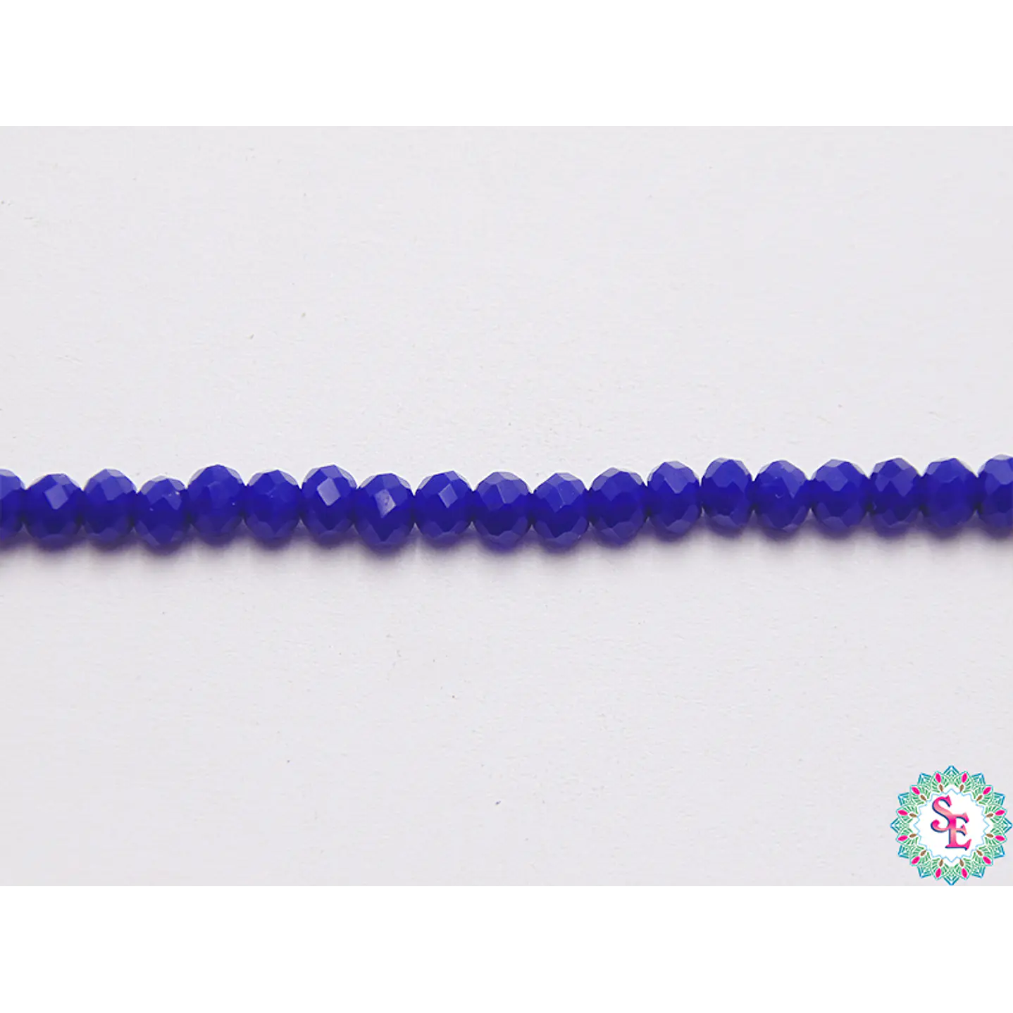 CRISTAL MURANO # 3MM AZUL REY MATE  1