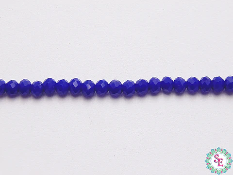 CRISTAL MURANO # 3MM AZUL REY MATE 