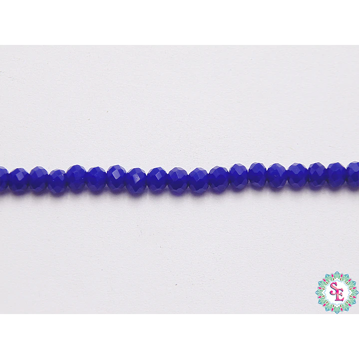 CRISTAL MURANO # 3MM AZUL REY MATE  1