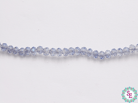 CRISTAL MURANO # 2MM AZUL PETROLEO METALIZADO