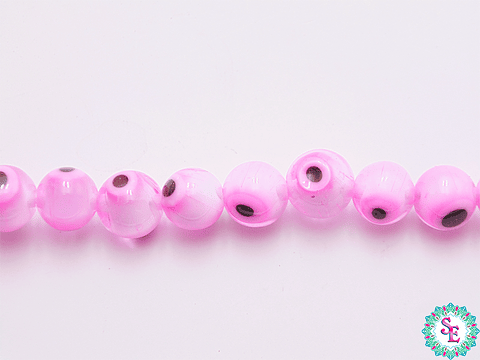 OJO TURCO REDONDO # 8M ROSADO FUERTE 