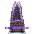 AMETHYST GEODE WITH WOODEN BASE 15.08KG 2