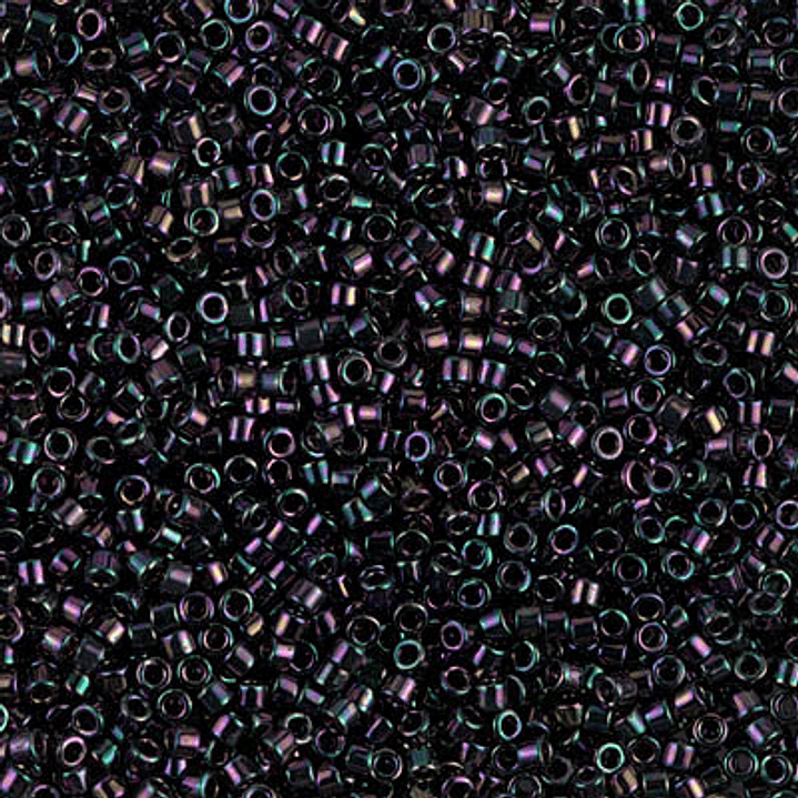 MIYUKI DELICA 11/0 PURPLE IRISED DB0004 X 10 GRAMS 1
