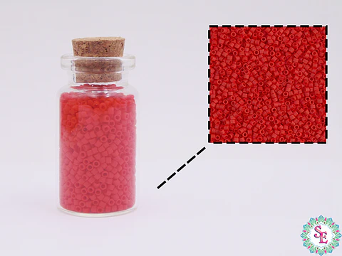 MIYUKI DELICA 11/0 MATTE OP IT SIAM DB0757 X 10 GRAMOS 