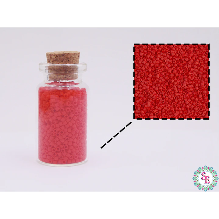 MIYUKI DELICA 11/0 MATTE OP IT SIAM DB0757 X 10 GRAMOS  2