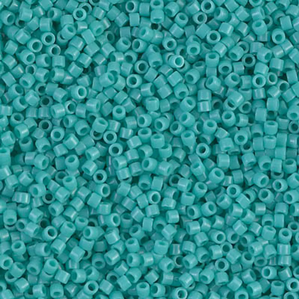 MIYUKI DELICA 11/0 TURQUOISE OPAQUE DB729 X 10 GRAMS 1