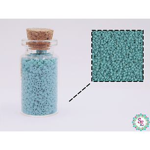 MIYUKI DELICA 11/0 TURQUOISE OPAQUE DB729 X 10 GRAMOS 