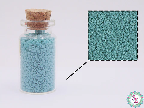 MIYUKI DELICA 11/0 TURQUOISE OPAQUE DB729 X 10 GRAMOS 