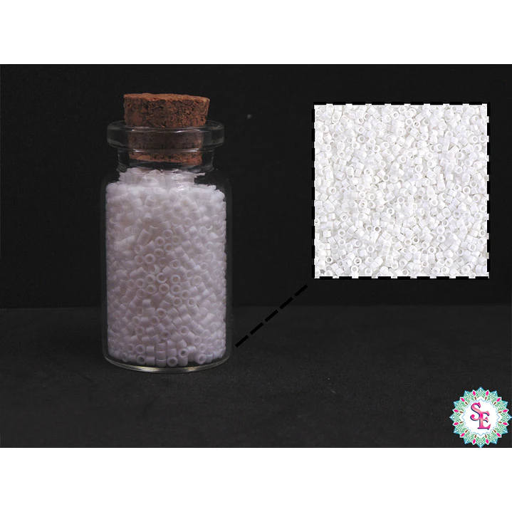 MIYUKI DELICA 11/0 WHITE MATTE DB0351 X 10 GRAMS 2