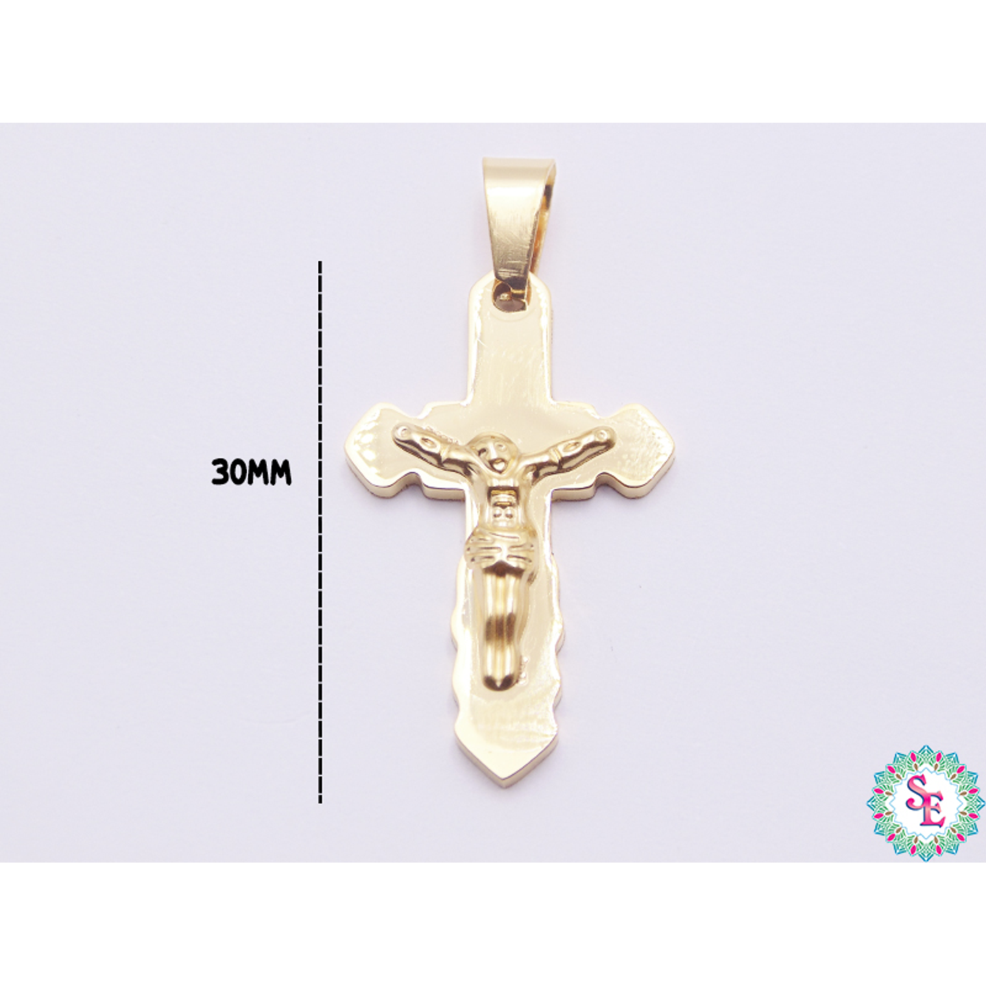ACERO DORADO CRISTO 21  FIGURA 30MM  1