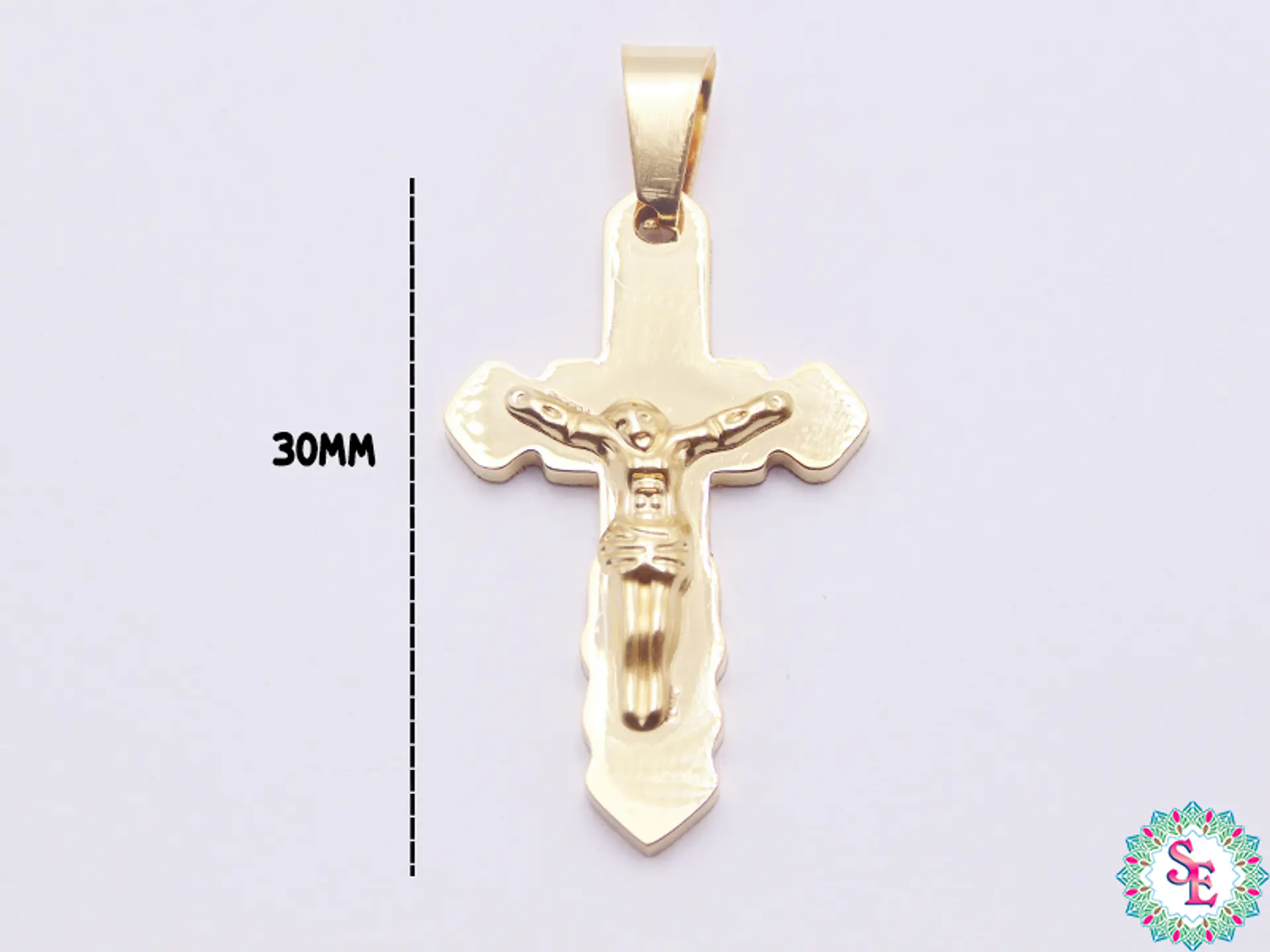 ACERO DORADO CRISTO 21  FIGURA 30MM  1