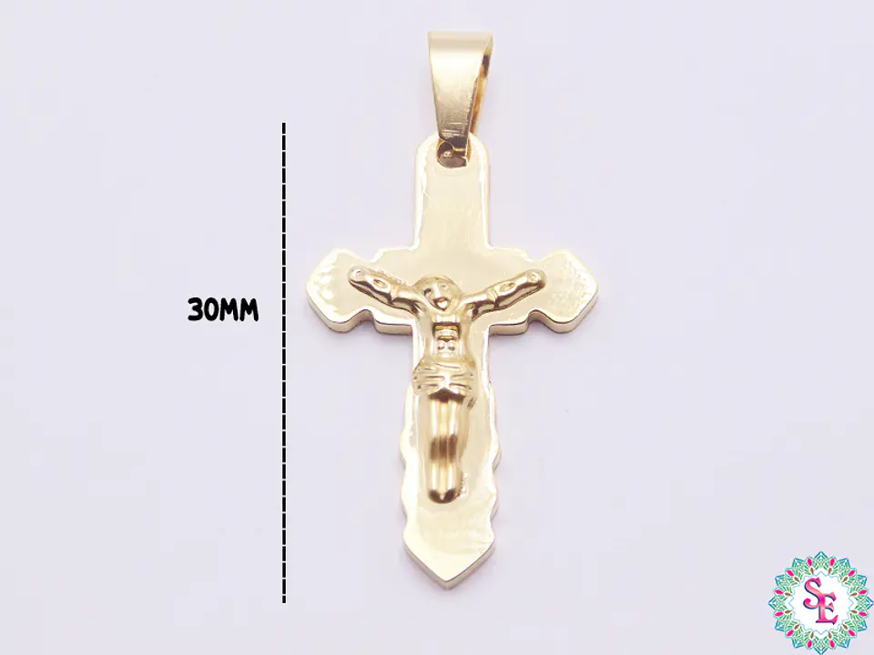 ACERO DORADO CRISTO 21  FIGURA 30MM  1