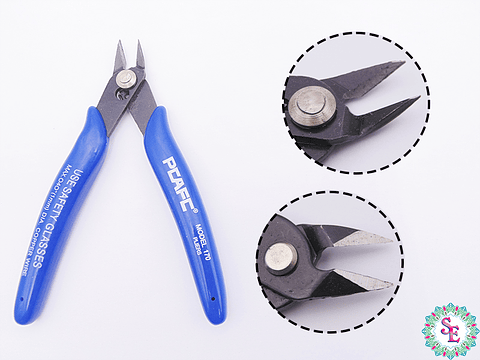 PINZA HERRAMIENTA CORTA FRIO YTH CABO AZUL   