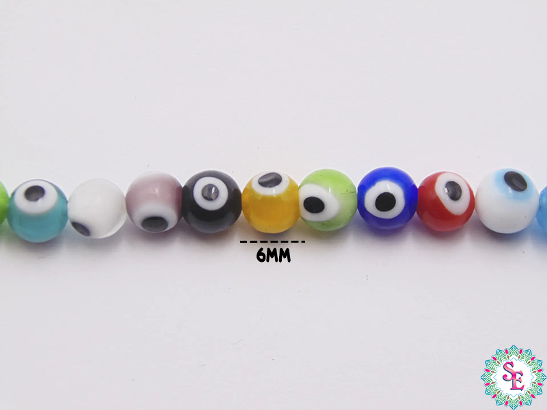 OJO TURCO REDONDO # 6MM MIX 1