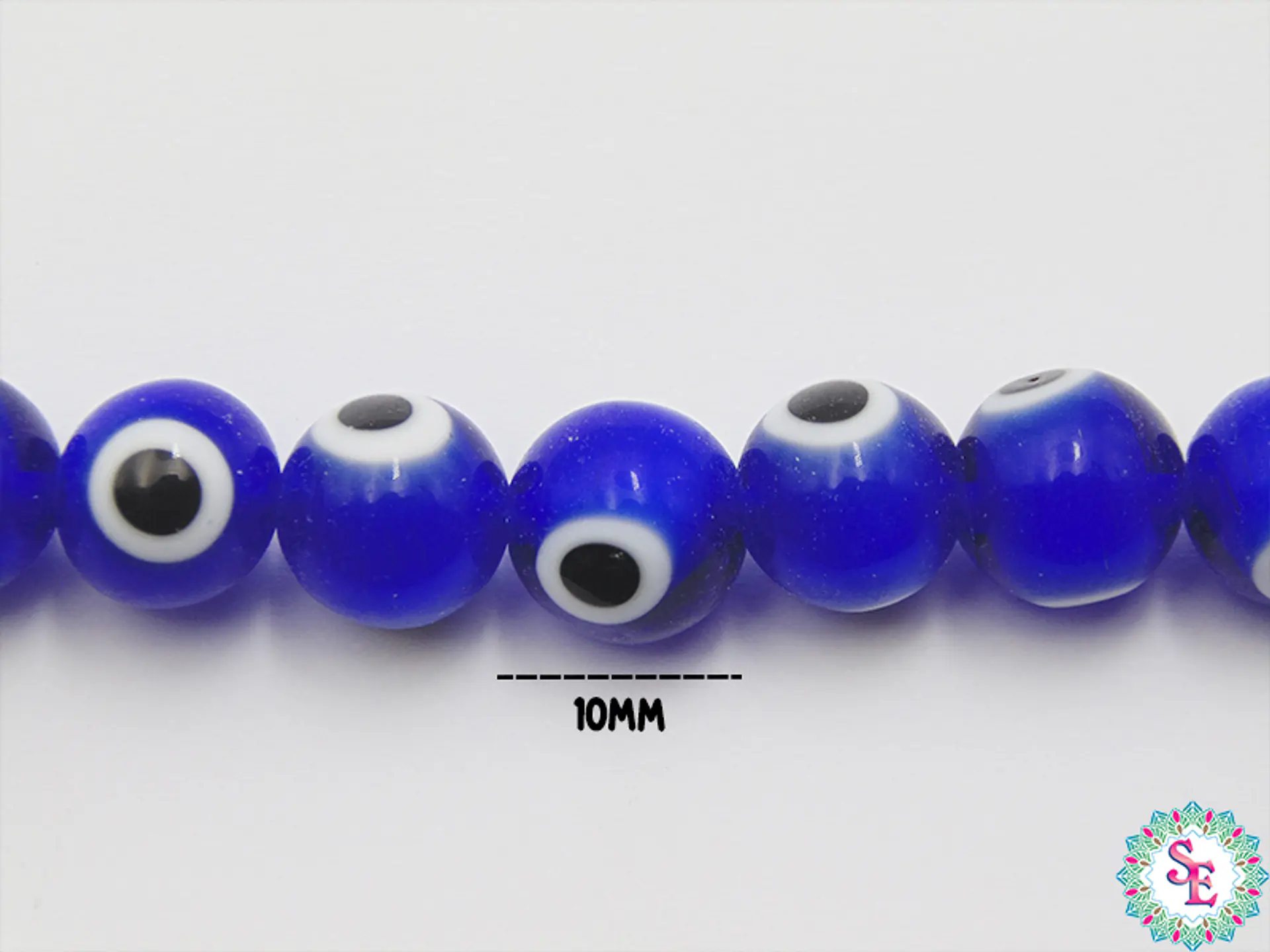 OJO TURCO REDONDO # 10MM AZUL REY 1