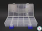 CAJA PLASTICA 21*10MM  15 COMPARTIMIENTOS  - Miniatura 2