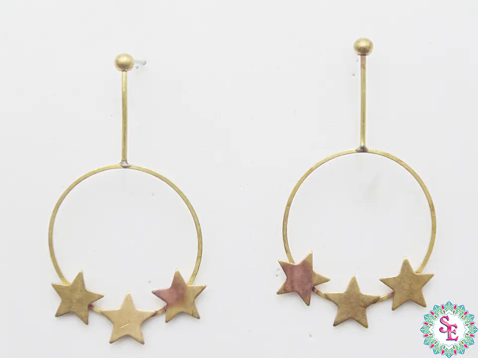 LATON 34 HJE ARETE  EXTENSION ESTRELLA  30*1MM X 10 PAR  1