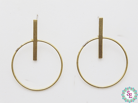 LATON 30 HERRAJE ARETE EXTENSION 25*1MM X 10 PAR 