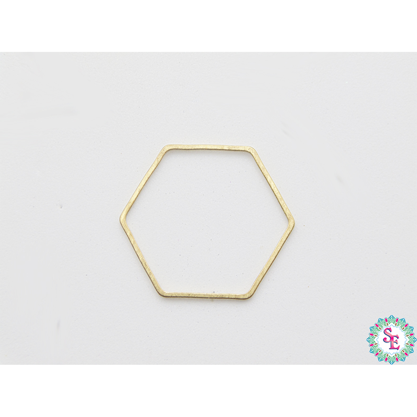 BRASS 10 HEXAGON 25*1*1MM PQ X 100 UNIT 1