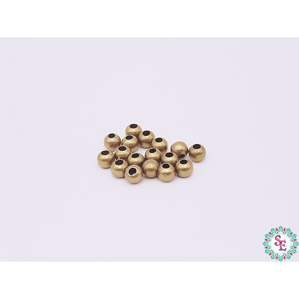METALLIC BRASS BALL 4MM X 5000 UNIT