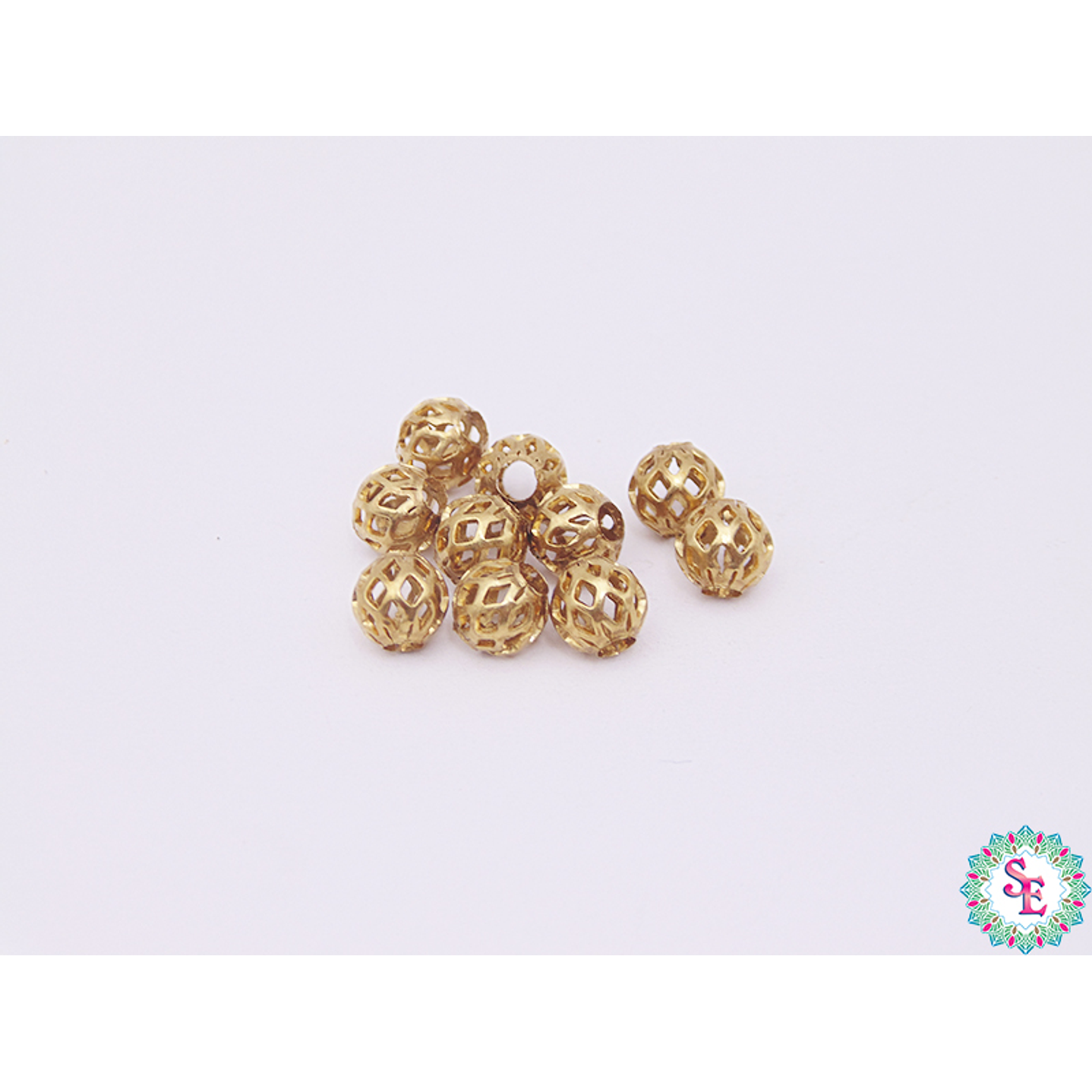 LATON BALIN # 6MM COCO HUECOS X 1000 UND  1