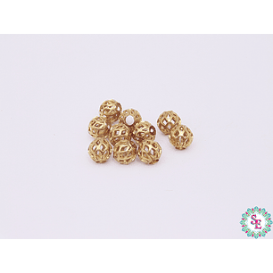 LATON BALIN # 6MM COCO HUECOS X 1000 UND 