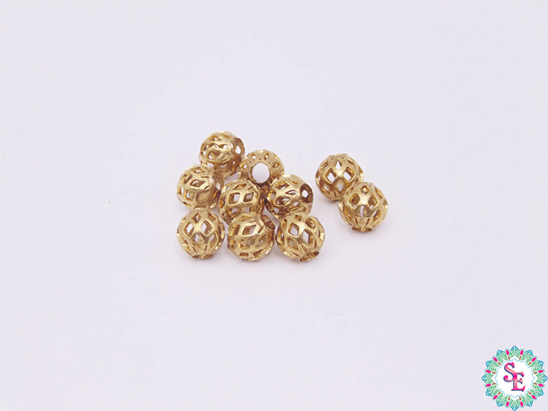 LATON BALIN # 6MM COCO HUECOS X 1000 UND  1